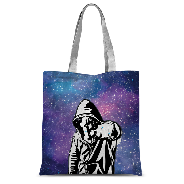 Bitcoin Galaxy Classic Sublimation Tote Bag