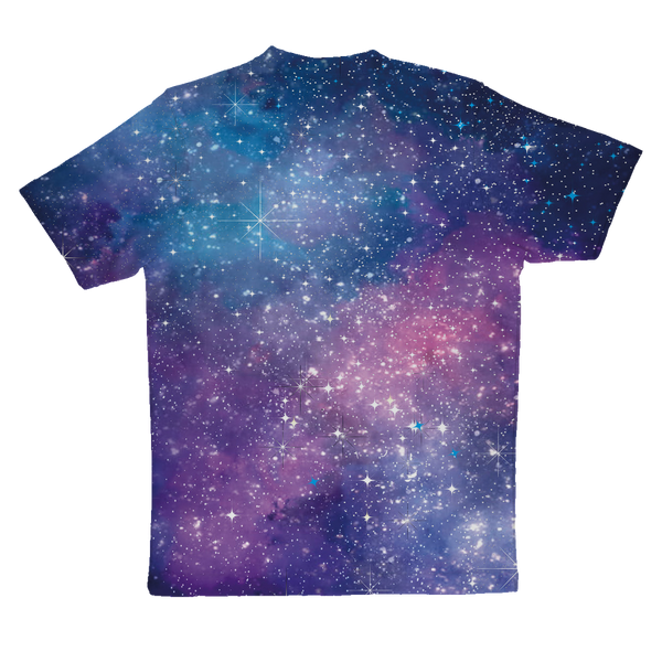 Bitcoin Galaxy Sublimation Performance Adult T-Shirt