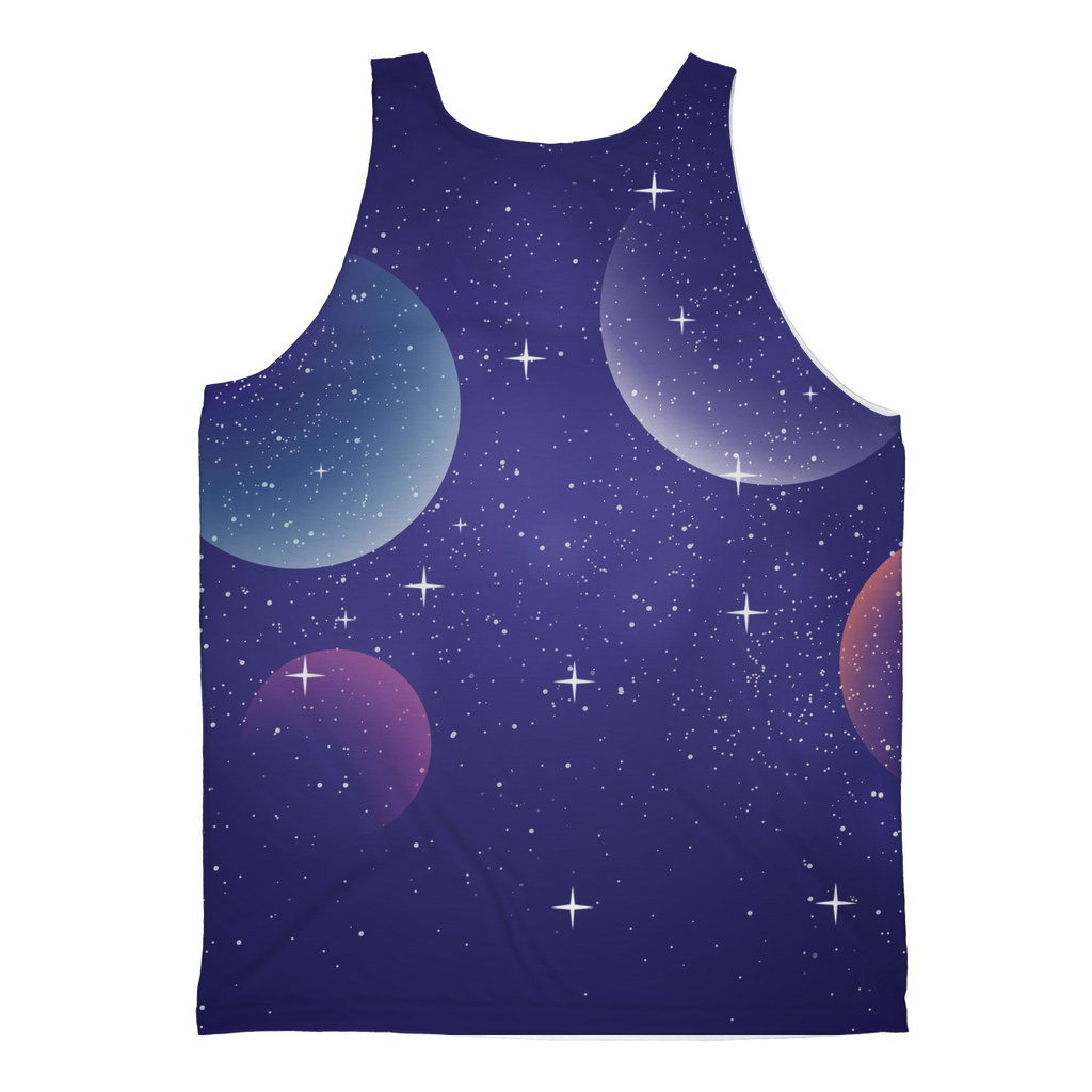 Bitcoin Invasion Classic Sublimation Adult Tank Top