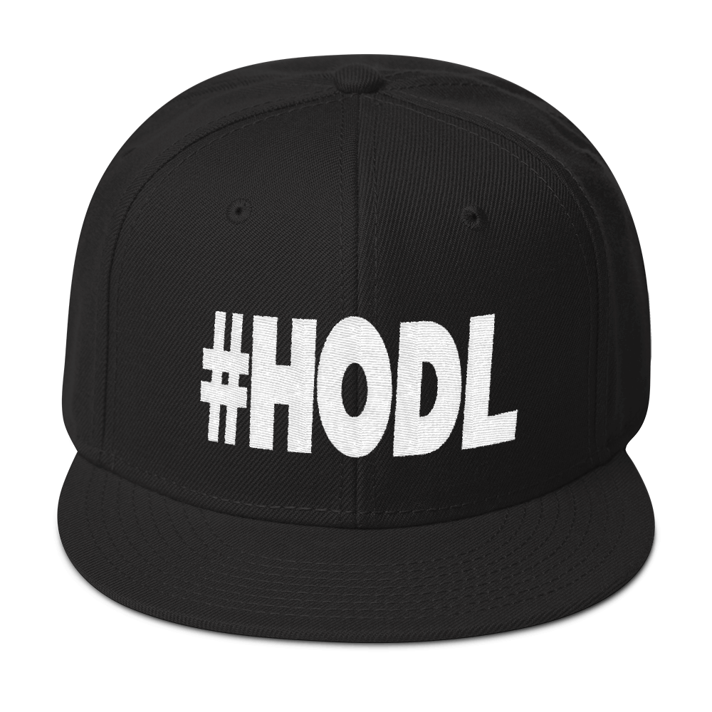 #HODL Snapback Hat