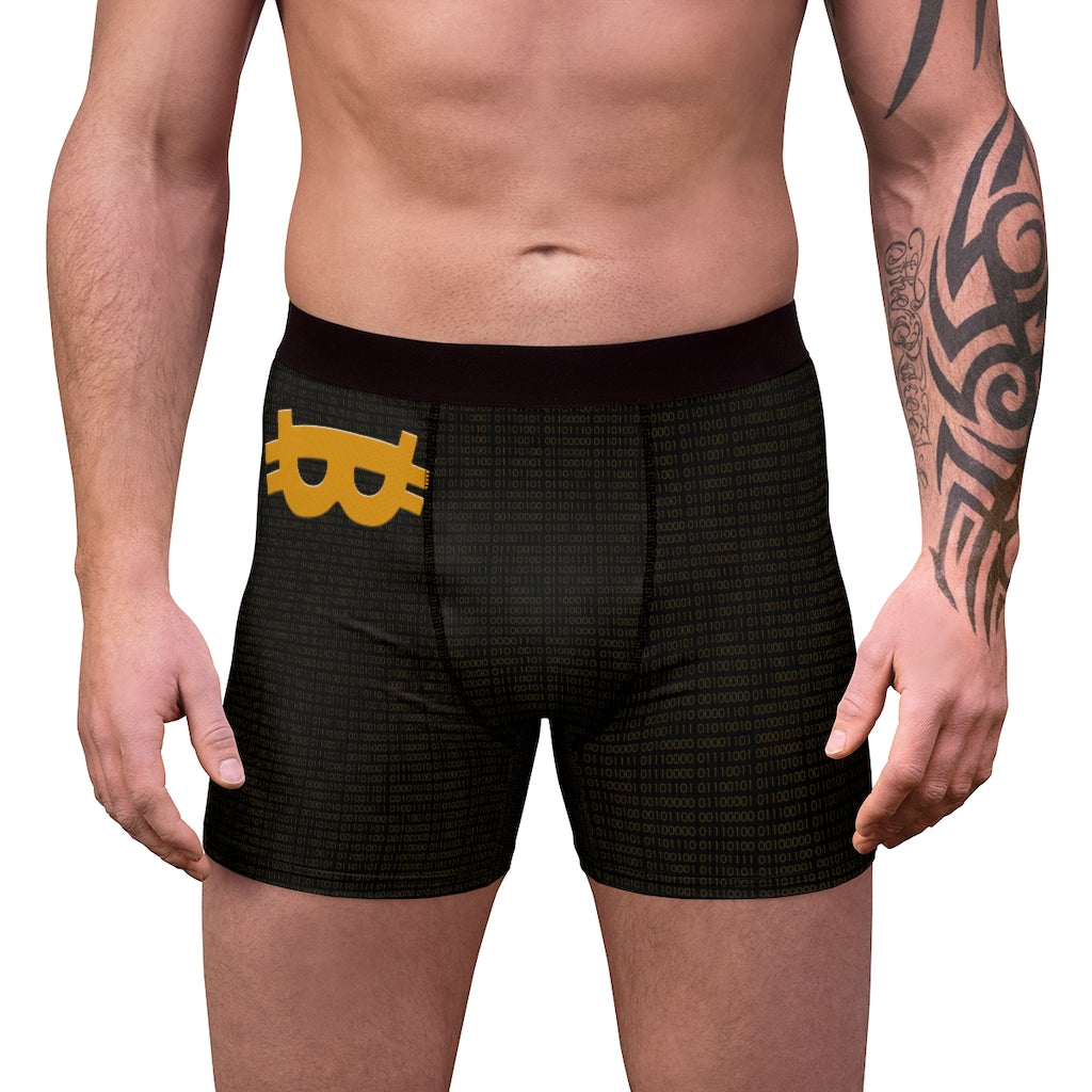 Incognito Bitcoin Men's Boxer Briefs