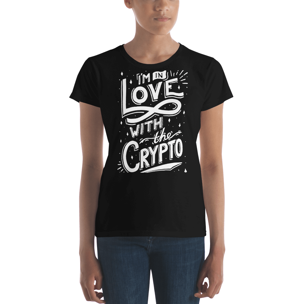 Ladies In Love w The Crypto fitted t-shirt