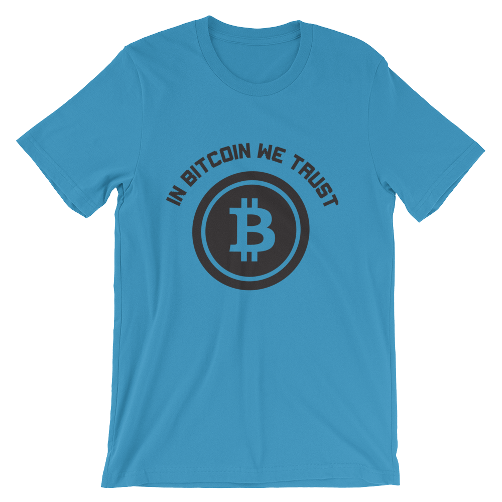 In Bitcoin We Trust Tshirt High-end Design