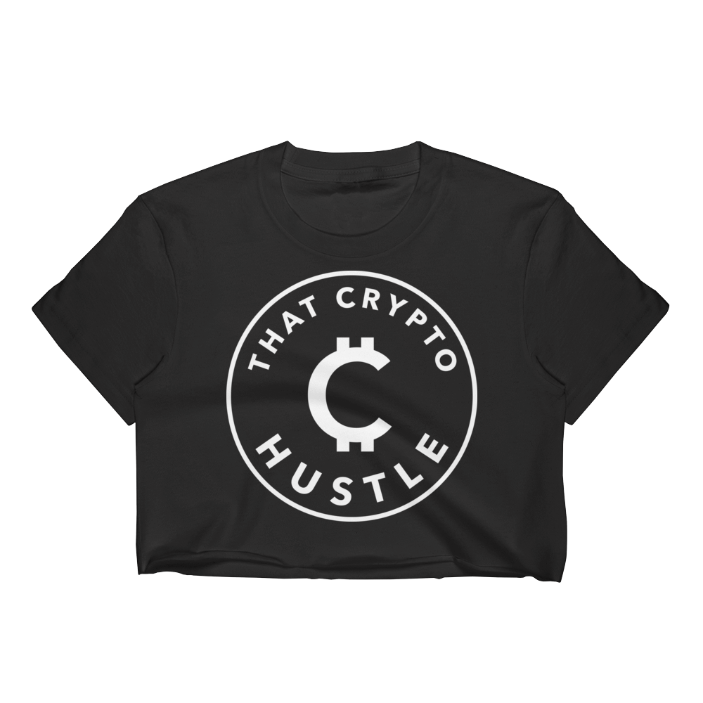 Women's Cryto Hustle Crop Top