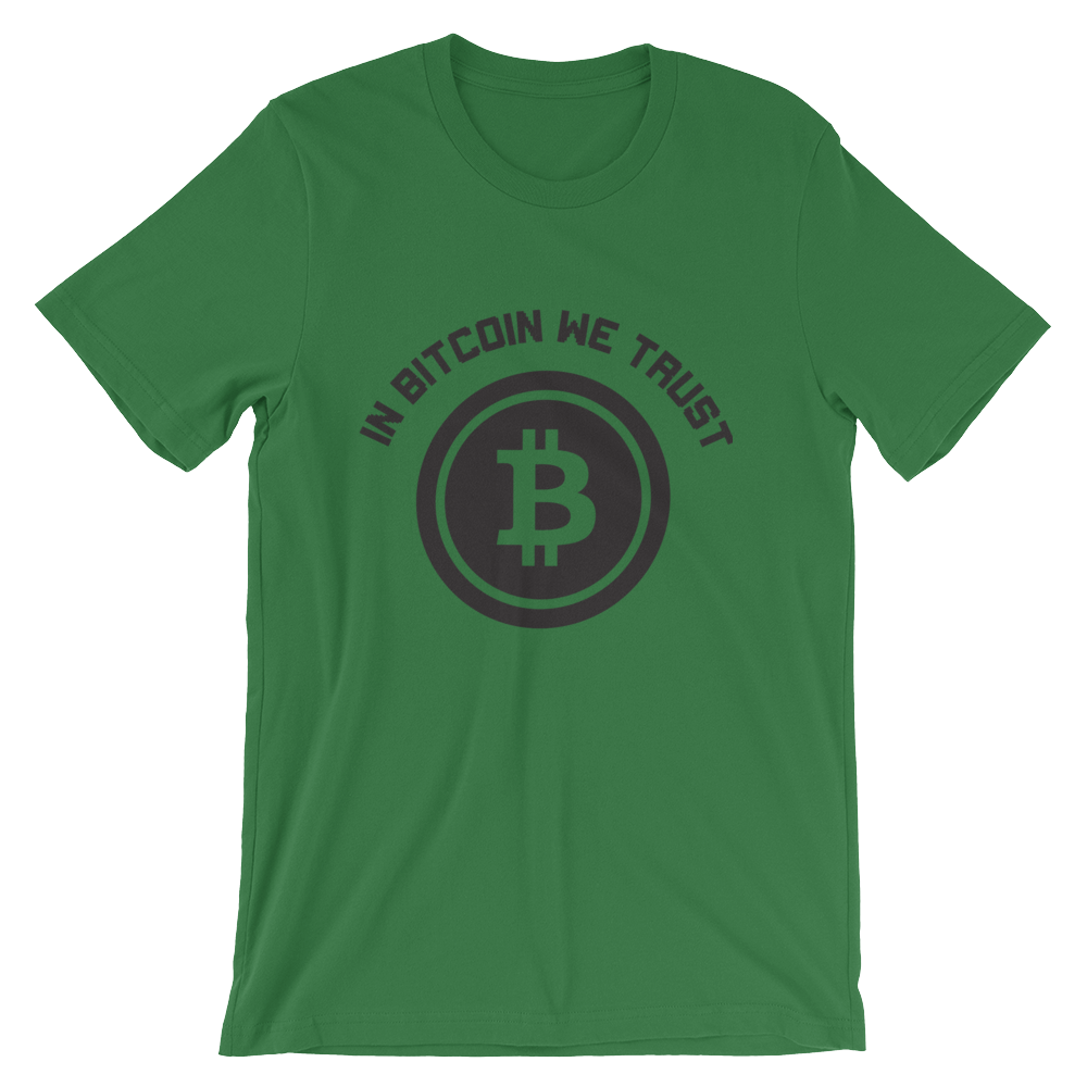In Bitcoin We Trust Tshirt High-end Design