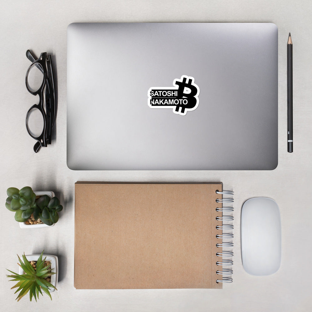 Satoshi Nakamoto Bubble-free stickers