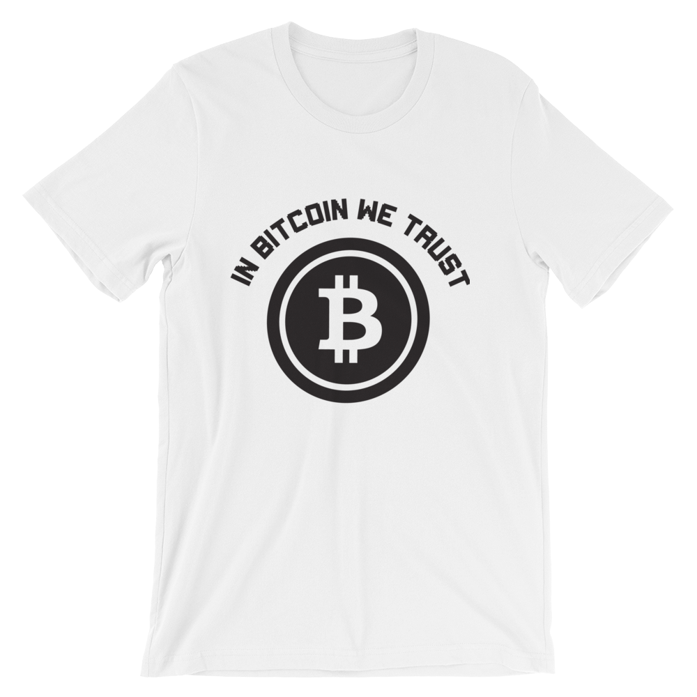 In Bitcoin We Trust Tshirt High-end Design