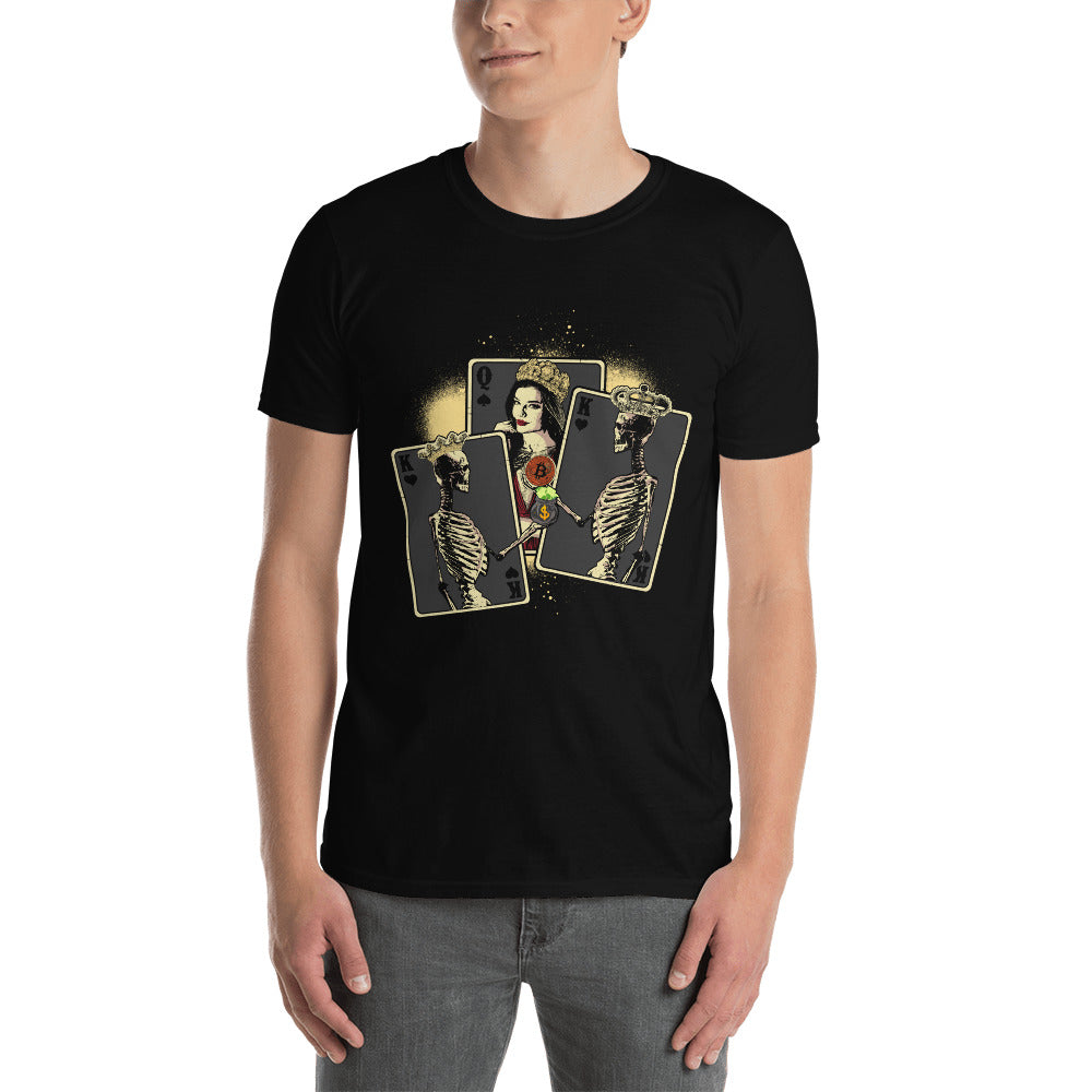 Queen's Heart Bitcoin Unisex T-Shirt