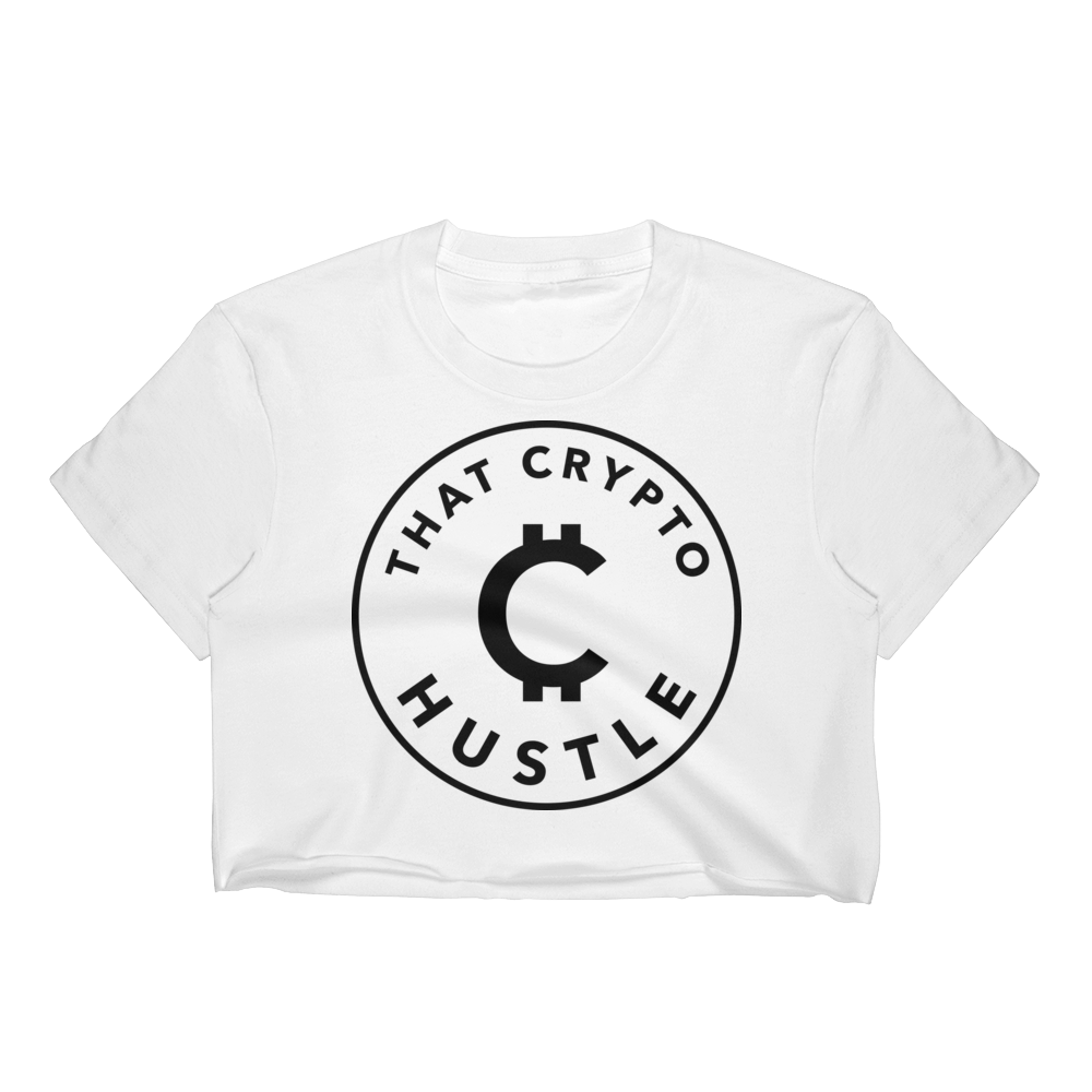 Women's Cryto Hustle Crop Top