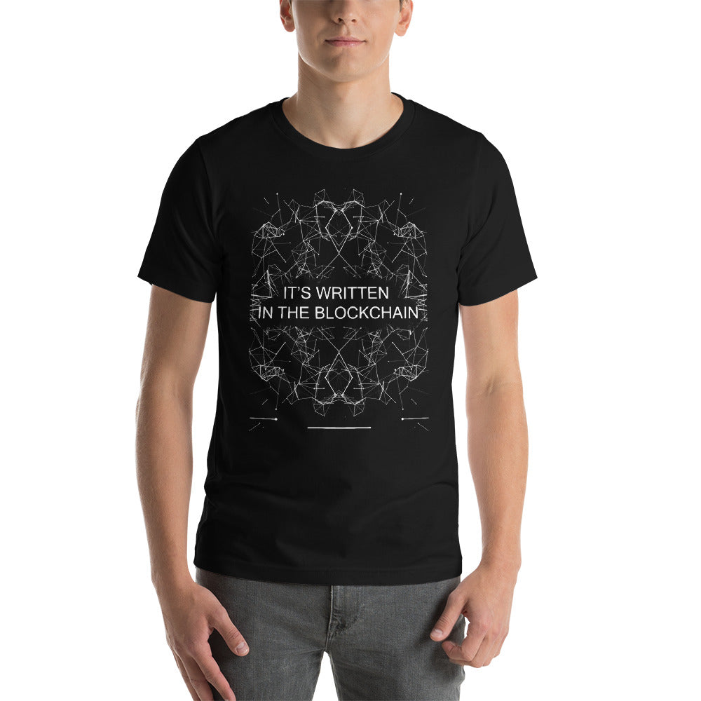 Written In the Blockchain Unisex T-Shirt