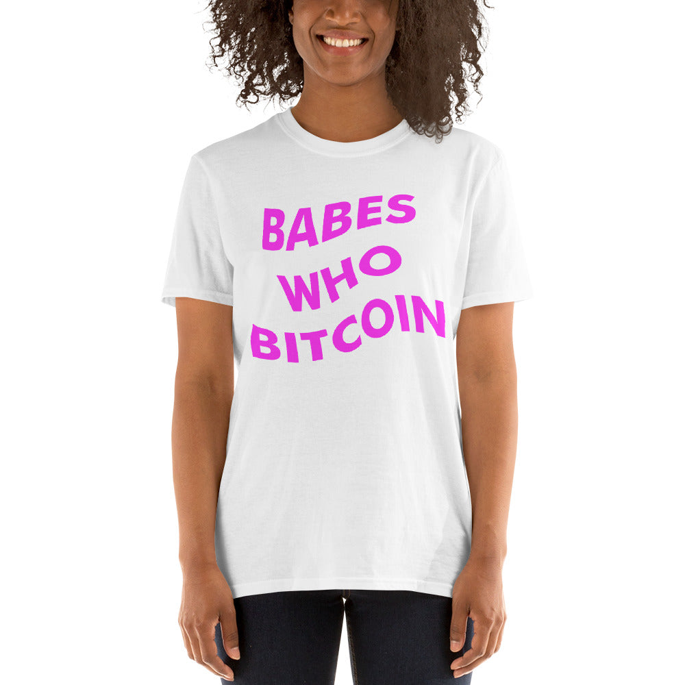 Babes Who Bitcoin Tshirt
