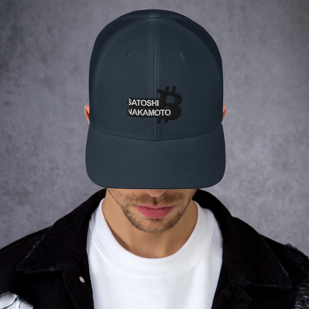 Satoshi Nakamoto Trucker Cap