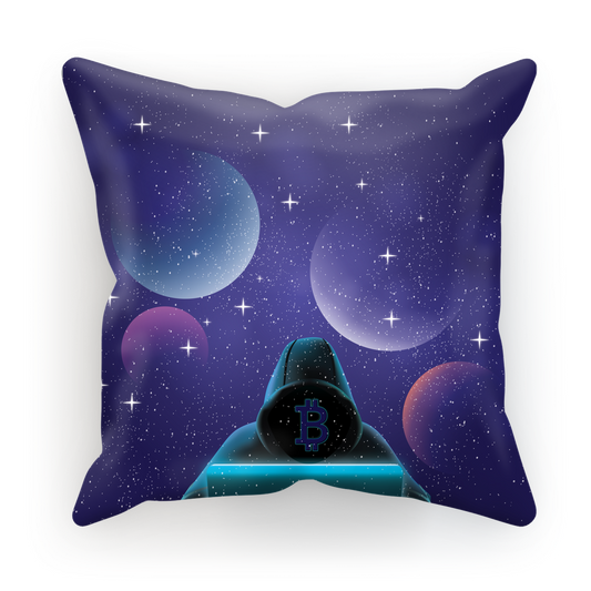 Bitcoin Invasion Sublimation Cushion Cover