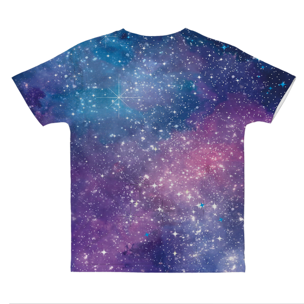 Bitcoin Galaxy Classic Sublimation Adult T-Shirt