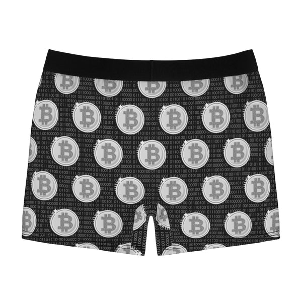 Bitcoin Binary Men's Boxer Briefs