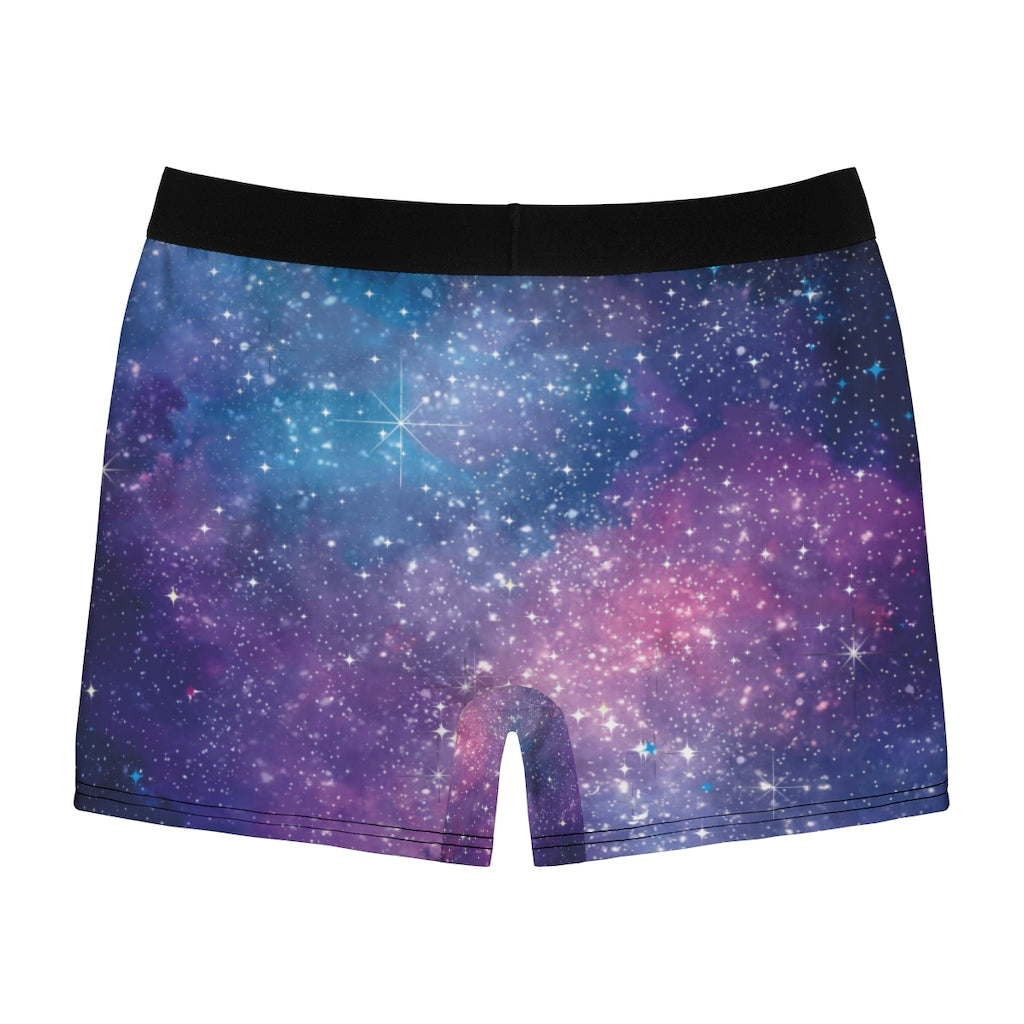 Galaxy Bitcoin Men's Boxer Briefs