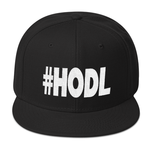 #HODL Snapback Hat