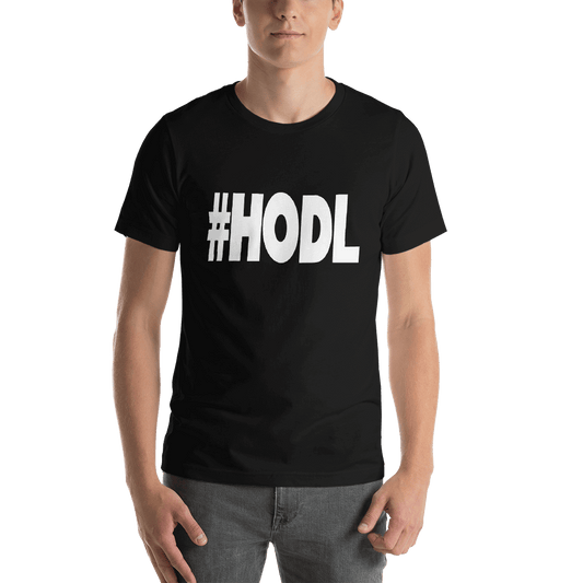 #HODL Tshirt Black High-end Design