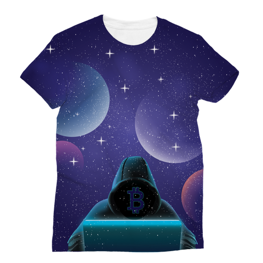 Bitcoin Invasion Classic Sublimation Women's T-Shirt