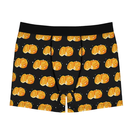 Bitcoin Gold Men's Boxer Briefs