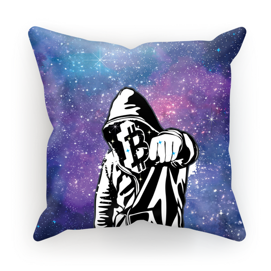 Bitcoin Galaxy Sublimation Cushion Cover
