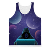 Bitcoin Invasion Classic Sublimation Adult Tank Top