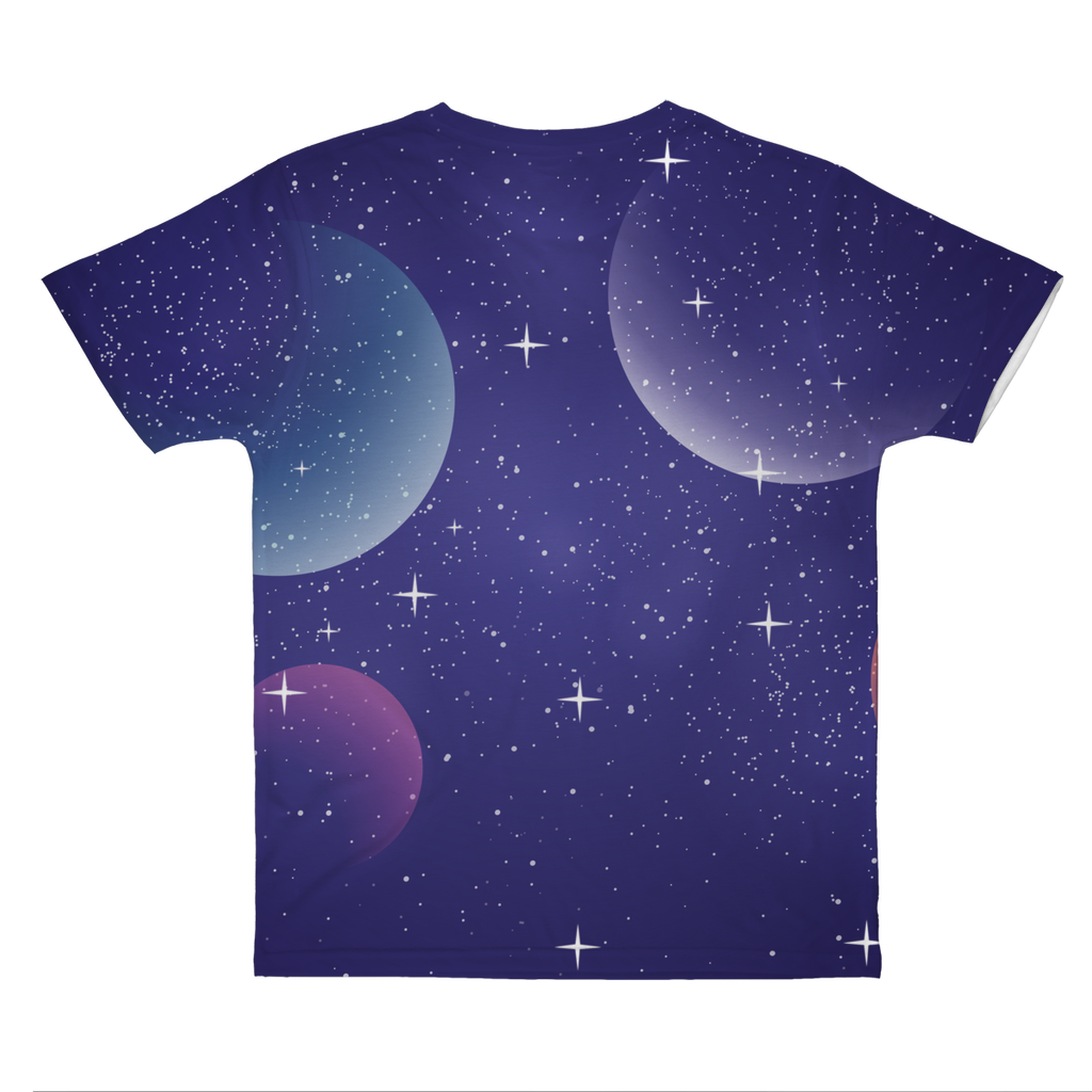 Bitcoin Invasion Classic Sublimation Adult T-Shirt