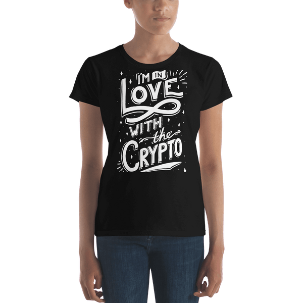 Ladies In Love w The Crypto fitted t-shirt