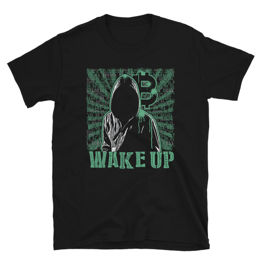 Wake-Up To The Bitcoin Revolution T-Shirt