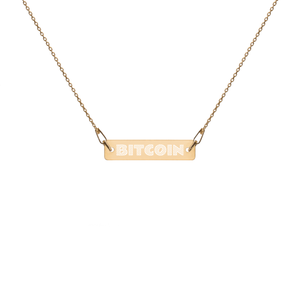 Bitcoin Chain Necklace