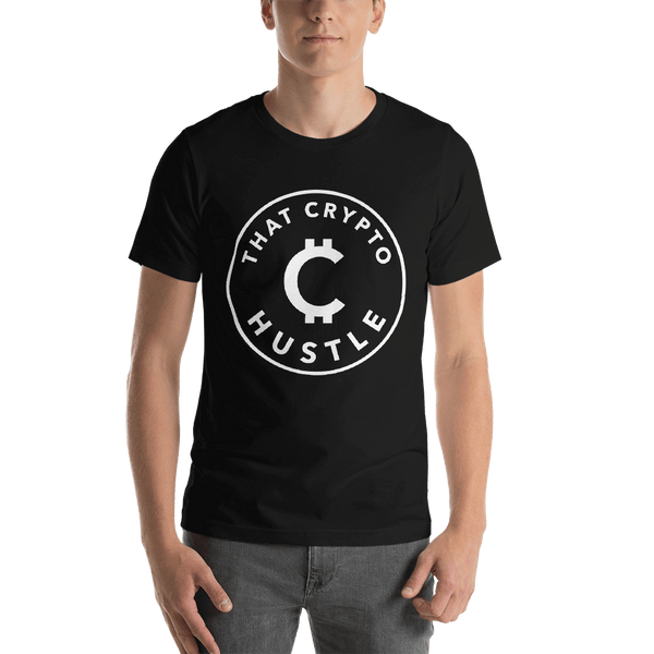 That Crypto Hustle T-Shirt Black & Navy High-End Design